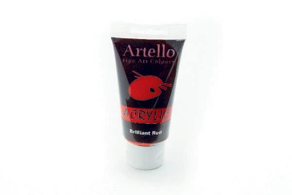 Køb Artello Akrylmaling Rød 75ml online billigt tilbud rabat legetøj