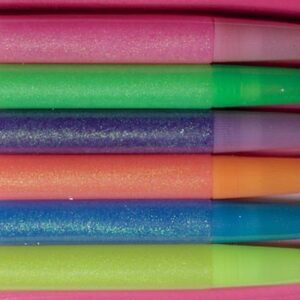 Køb Glitterlim 6 Neon Farver 10ml - 6stk online billigt tilbud rabat legetøj