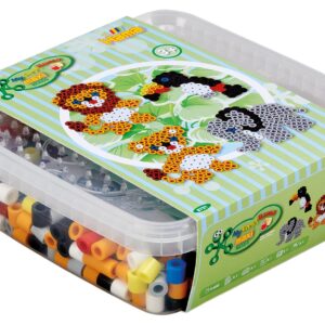 Køb Hama Maxi Perlesæt - 600 perler + 2 Maxi Perleplader online billigt tilbud rabat legetøj
