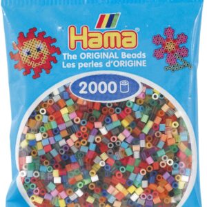 Køb Hama Mini Perler - Mix Farver 2.000 Mini Perler online billigt tilbud rabat legetøj
