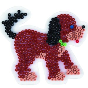 Køb Hama Perleplade Midi - Hund 14x12 cm Hvid - 1 stk online billigt tilbud rabat legetøj