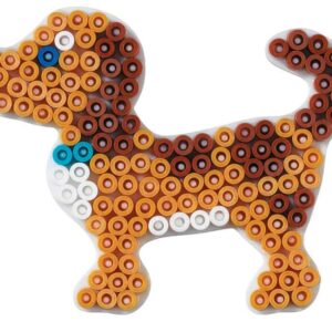 Køb Hama Perleplade Midi - Lille Hund 10x8cm Hvid online billigt tilbud rabat legetøj