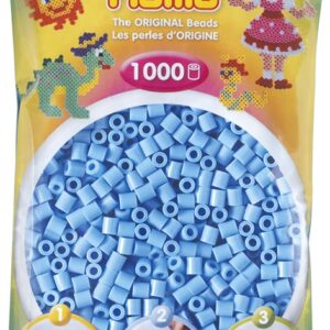 Køb Hama Perler - 1000 stk Pastel blå - Midi (207-46) online billigt tilbud rabat legetøj