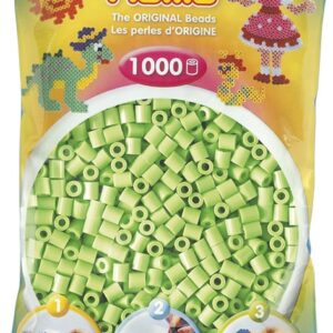Køb Hama Perler - 1000 stk Pastel grøn - Midi (207-47) online billigt tilbud rabat legetøj