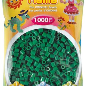 Køb Hama Perler - 1000 stk grøn - Midi (207-10) online billigt tilbud rabat legetøj