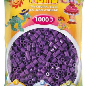 Køb Hama Perler - 1000 stk lilla - Midi (207-07) online billigt tilbud rabat legetøj