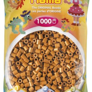 Køb Hama Perler - 1000 stk lys brun - Midi (207-21) online billigt tilbud rabat legetøj