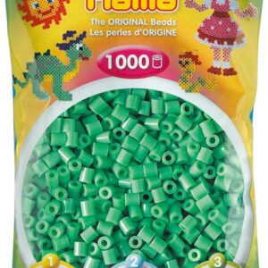 Køb Hama Perler - 1000 stk lys grøn - Midi (207-11) online billigt tilbud rabat legetøj