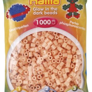 Køb Hama Perler - 1000 stk selvlysende rød - Midi (207-56) online billigt tilbud rabat legetøj