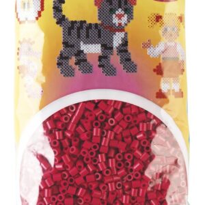 Køb Hama Perler ? 6000 stk Vin Rød Midi (205-29) online billigt tilbud rabat legetøj