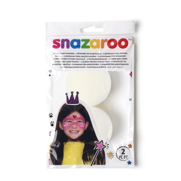 Køb Makeeup svamp til ansigtsmaling 2 stk - Snazaroo online billigt tilbud rabat legetøj