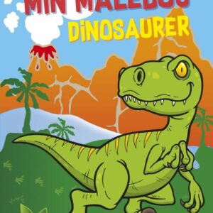 Køb Min Malebog - Dinosaurer online billigt tilbud rabat legetøj