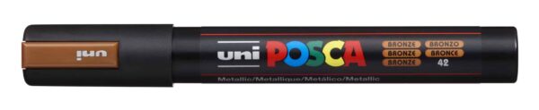 Køb Posca Tusch Bronze - PC-5M - 1stk online billigt tilbud rabat legetøj