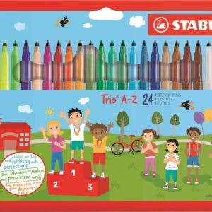 Køb Stabilo trio filtpen Tuscher 24 stk online billigt tilbud rabat legetøj